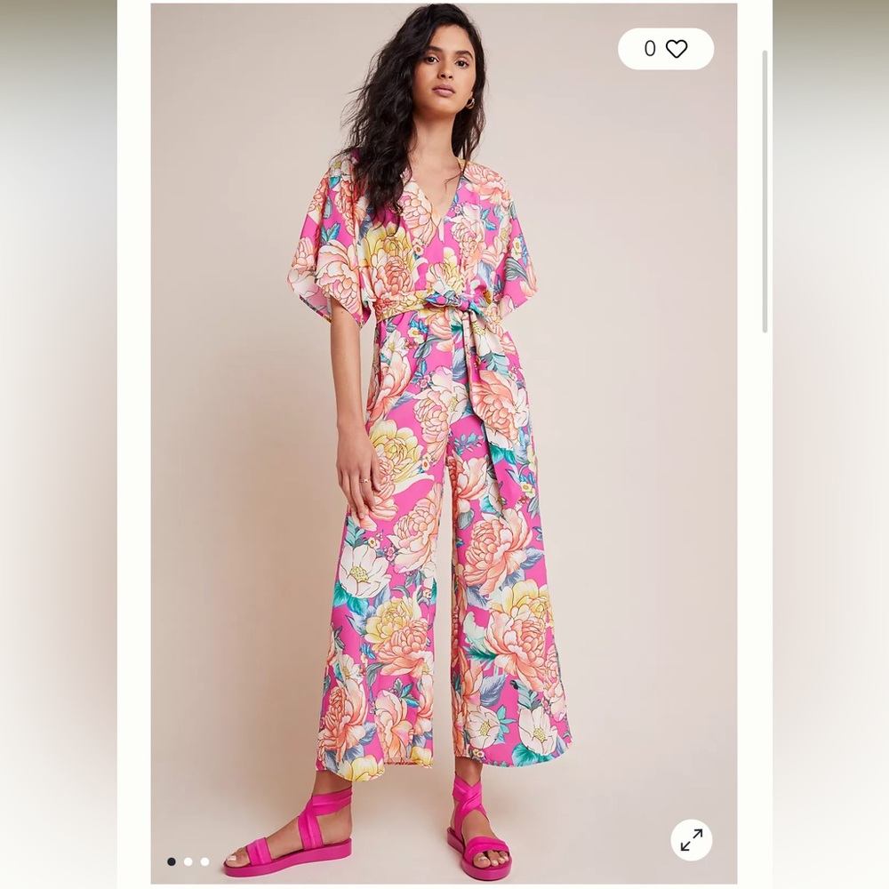 FARM Rio Multicolor Floral Jumpsuit